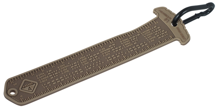 Hazard 4 Cheatstick #1 Morse Code Rubber Patch