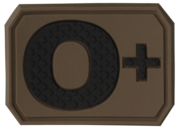 3D Blutgruppenpatch 0 Positiv