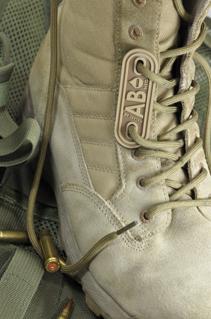 Hazard 4 Blood Type Marker Rubber Patch A POS