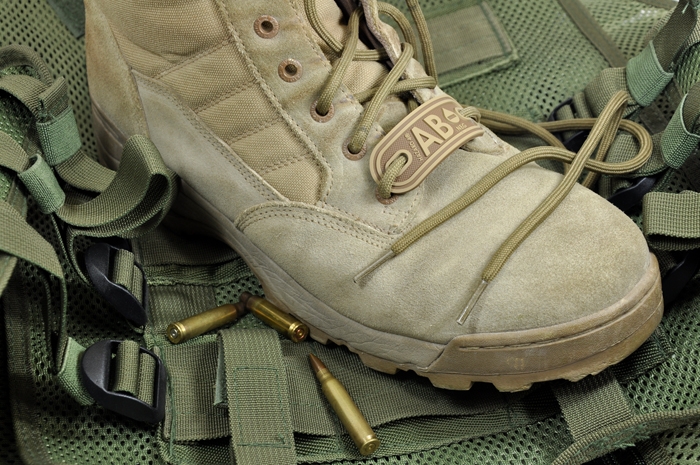 Hazard 4 Blood Type Marker Rubber Patch A POS