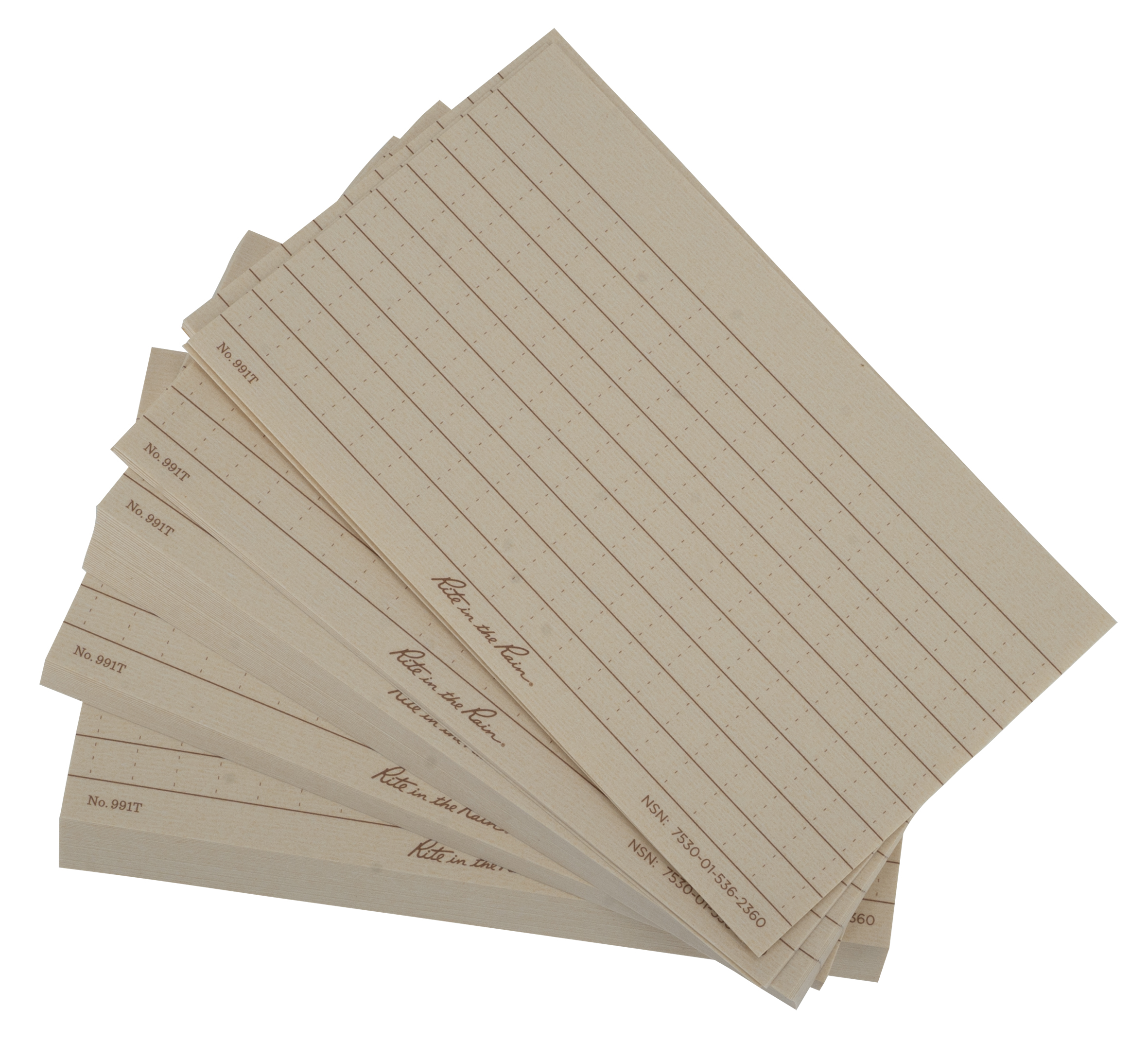Rite In The Rain - Arm Band Cover (Set mit All-Weather Pen u. Index Cards)