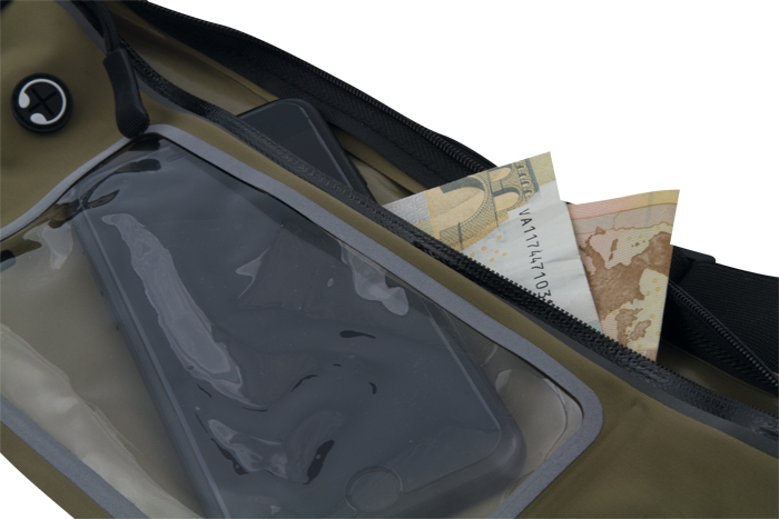 Mil-Tec Waist Pouch Lycra Clear Geldgürtel