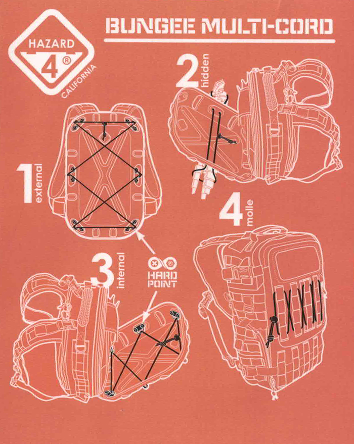 Hazard 4 Bungee Elastic Cord 260 cm