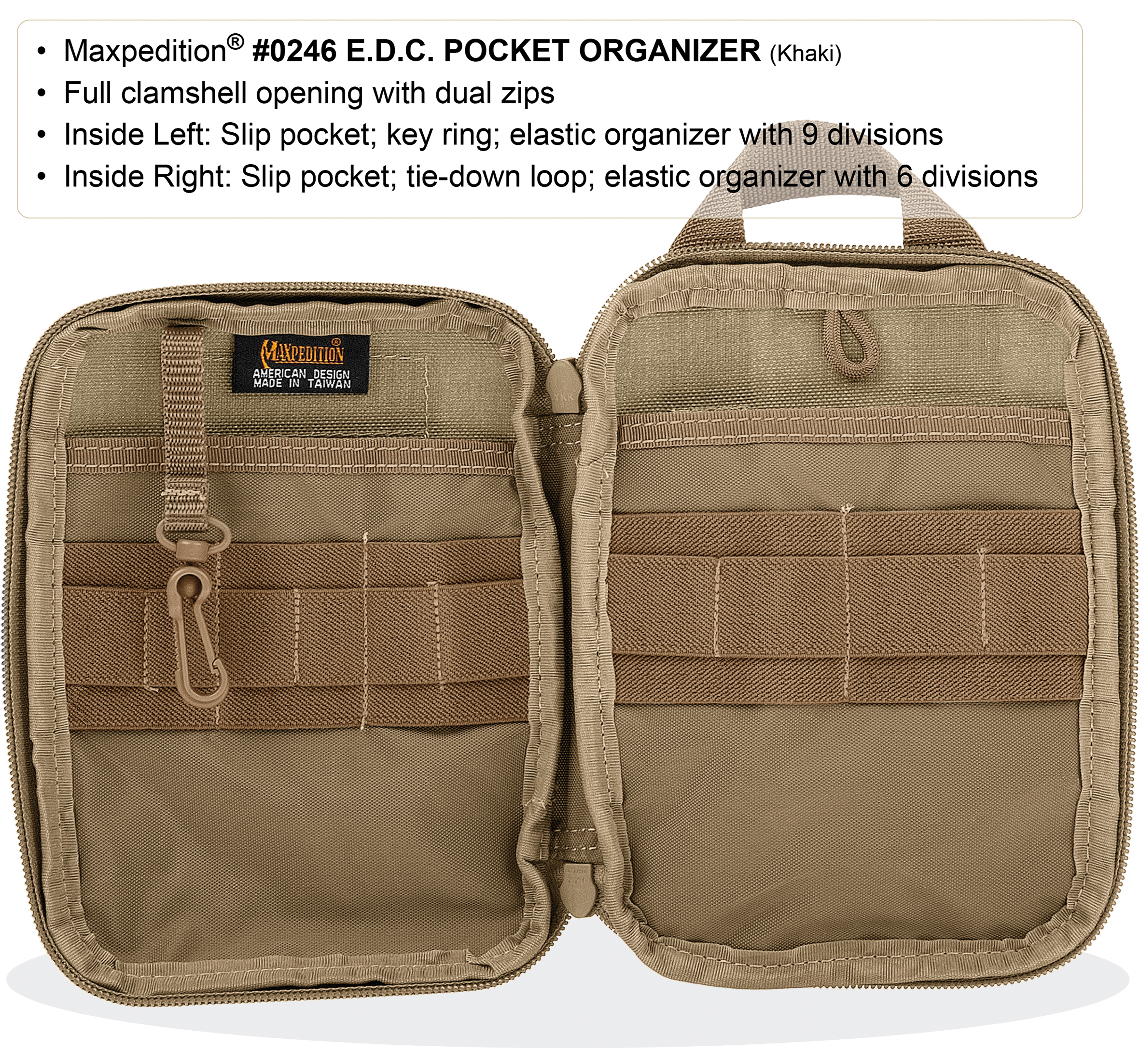 Maxpedition E.D.C. Pocket Organizer