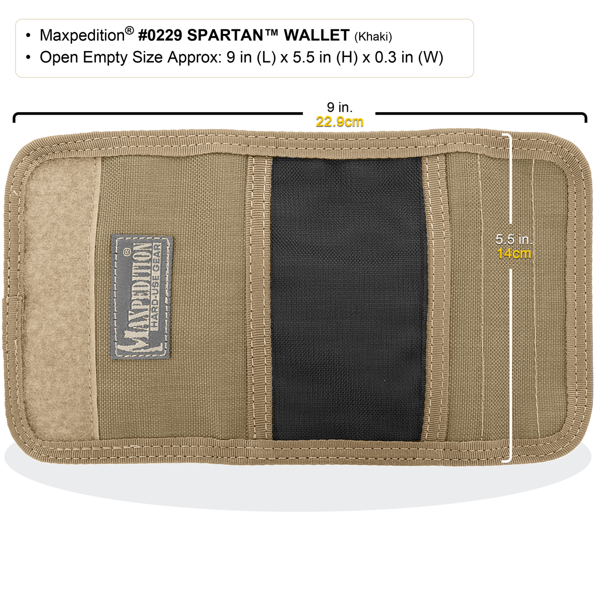 Maxpedition Spartan Wallet