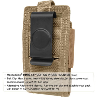 Maxpedition Clip On Phone Holster