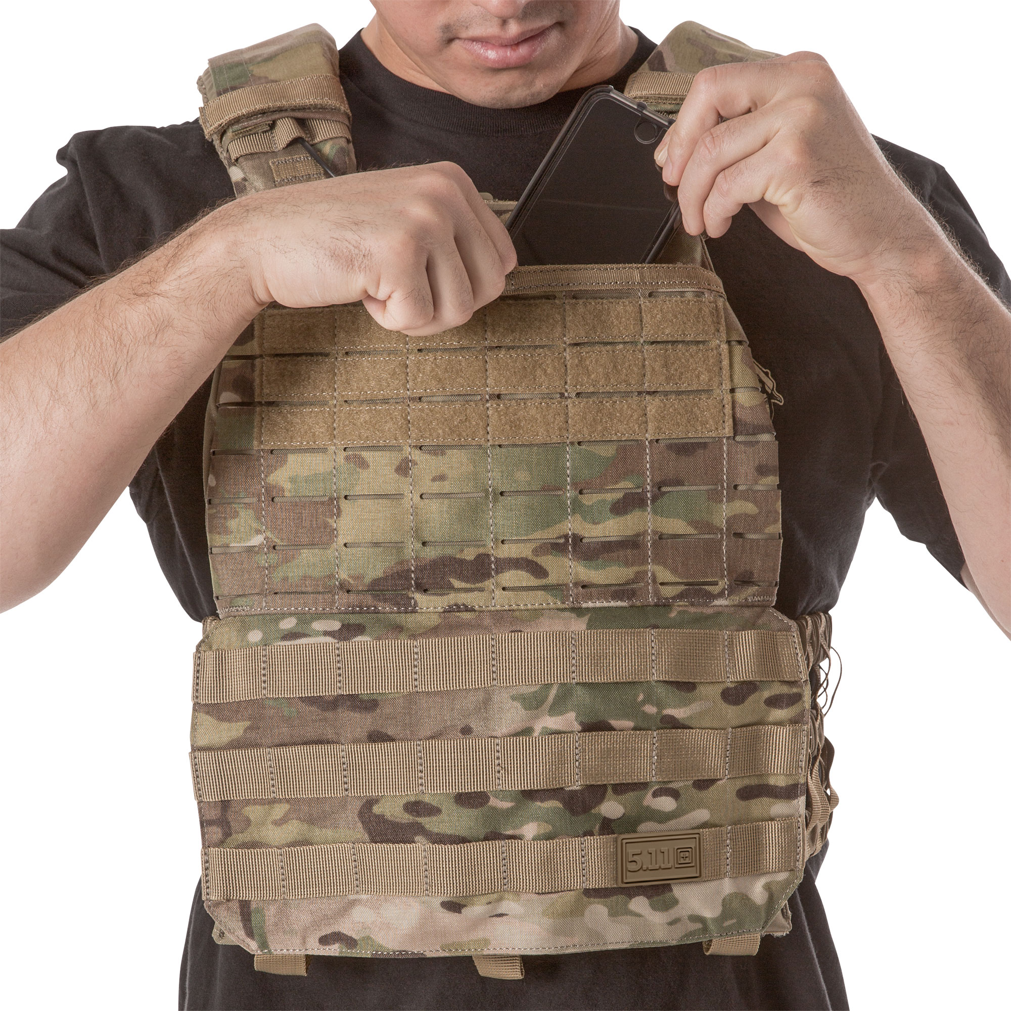 5.11 Tactical TacTec Plattenträger Multicam